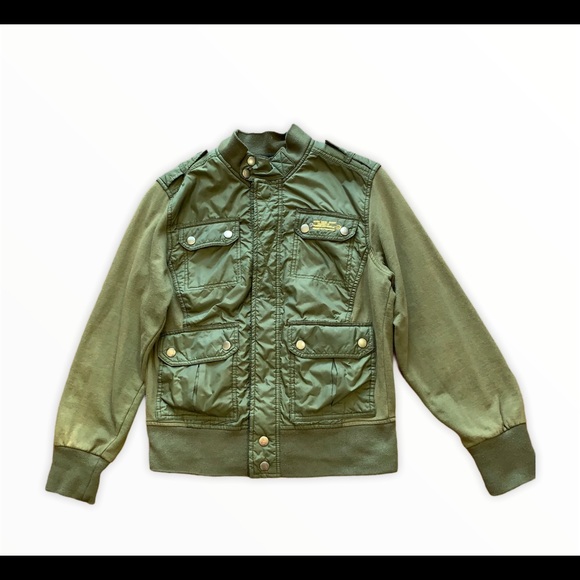 American Rag Mixed Media Jacket Sz S - Picture 3 of 7